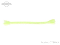 バークレイ スリムクローラー -  # クリアチャートリュースパール 3.8インチ
