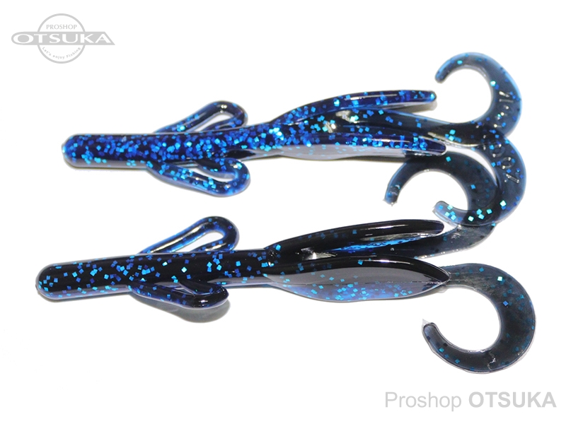 女性に人気 Zbc ズーム ミッドサイズブラッシュホッグ 4 5インチ 100 ブラックサファイヤー 並行輸入品 スピナーベイト Www We Job Com