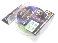 バリバス デッドオアアライブ - ウルトラパワーフィネスPE X8 #ダークグリーン&amp;モーショングリーン 0.8号(MAX16lb)　150m巻き