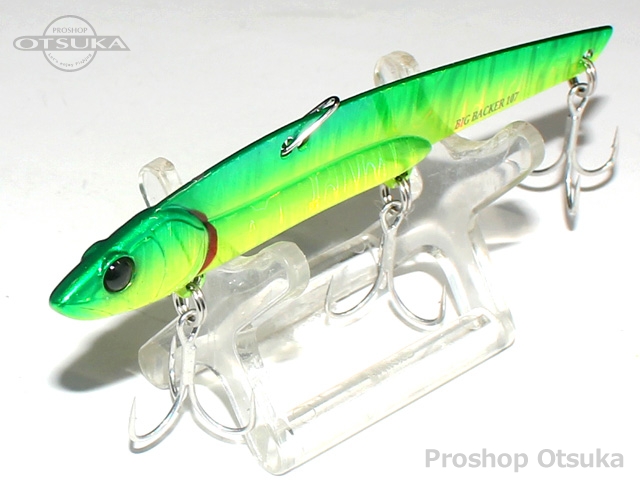 ジャッカル ビッグバッカー107 107mm 27g シンキング ライムマジックマグマウェーブホロ プロショップオオツカ