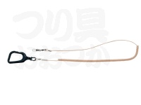 がまかつ 尻手ロープ ロングタイプ - GM-2089 #ピンクゴールド 93～270cm