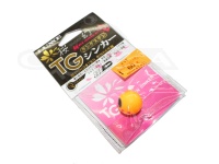 がまかつ 桜幻　鯛ラバーQ - TGシンカー #17 グローオレンジ/スポット 60g