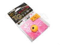 がまかつ 桜幻　鯛ラバーQ - TGシンカー #17 グローオレンジ/スポット 80g