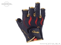  がまかつ エルゴグリップグローブ(5本切ハーフショート) 