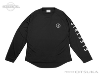 エレクトリック ラグランTシャツ - アイコンロゴドライラグランL/S Tシャツ #ブラック/ホワイト Lサイズ