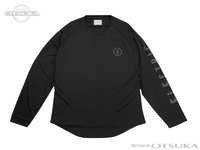 エレクトリック ラグランTシャツ - アイコンロゴドライラグランL/S Tシャツ E22ST02 #ブラック/リフレクター XLサイズ