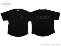 エレクトリック ラグランTシャツ - ドライラクランS/S Tシャツ E22ST03 #ブラック/リフレクター Lサイズ