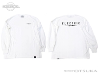 エレクトリック ロングスリーブTシャツ - アンダーボルトL/S Tシャツ E22ST09 #ホワイト/ブラック Lサイズ