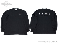 エレクトリック ロングスリーブTシャツ - アンダーボルトL/S Tシャツ #ブラック/ホワイト Lサイズ