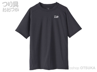 ダイワ スーパーライトショートスリーブTシャツ - DE-94020 #ブラック Mサイズ