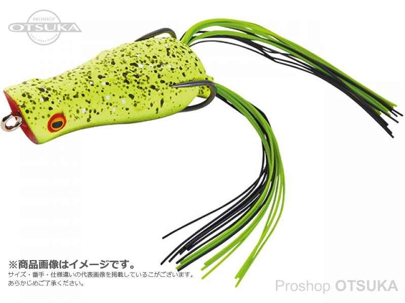 ダイワ スティーズポッパーフロッグjr 55mm 10 5g スプラッターチャート プロショップオオツカ