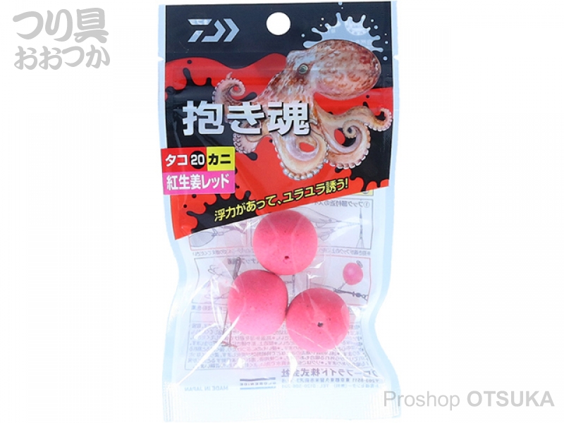 ダイワ 抱き魂 タコ カニ 紅生姜レッド その他えさ用品 えさ ダイワその他えさ用品キーワード 抱き魂 ダイワ エサ つり具おおつか