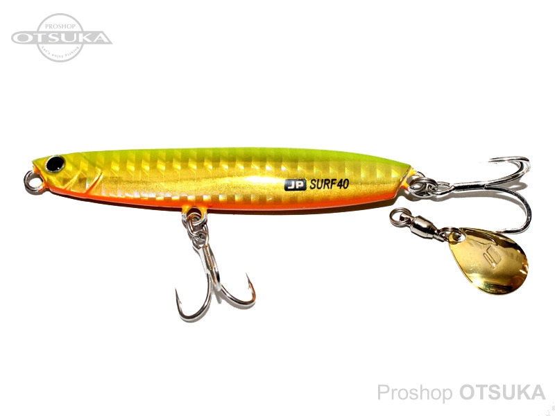 メジャークラフト ジグパラ サーフ 40g 40g 50 ヒラメゴールド プロショップオオツカ