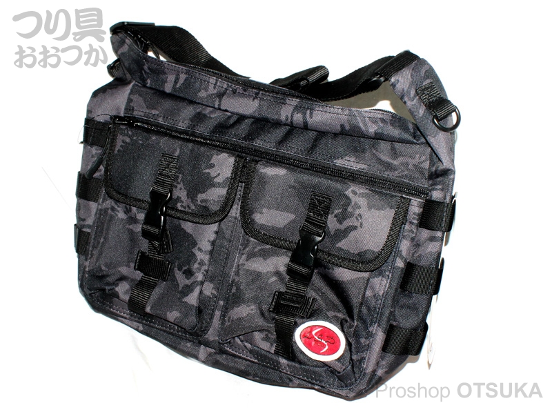 Lsdデザイン ダブルpショルダー ダブルpショルダー ブラックカモ 正確在庫のつり具おおつか