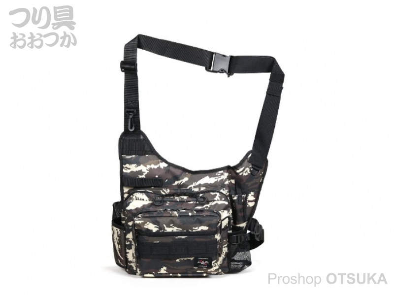 Lsdデザイン ワンショットサイド ワンショットサイドネオ 縦23 5cm 横28 5cm 奥行10cm カモ タックルバッグ バッグ各種 収納用品 Lsdデザインタックルバッグ バッグ各種キーワード ワンショットサイド Lsdデザイン ボックス 正確在庫のつり具おおつか