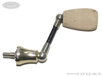 ロデオクラフト RCシングルスピニングカーボンハンドル - RC38.5SHC #シャンパン 38.5mm シマノ タイプ2