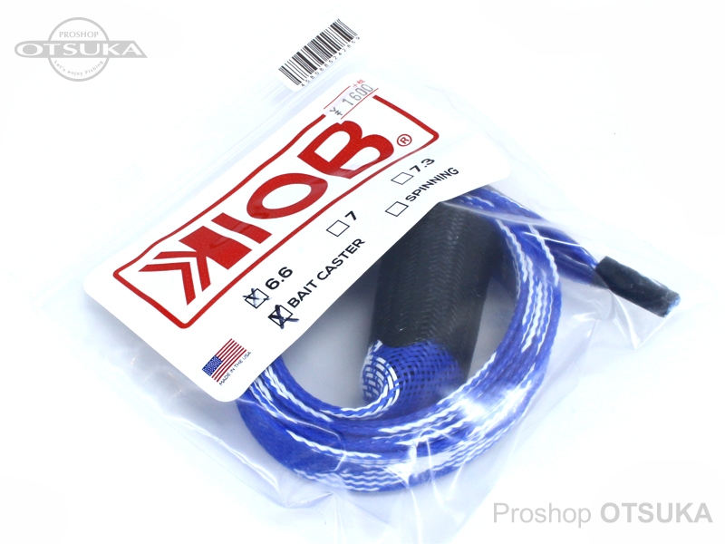 テンフィートアンダーkiob ロッドソックス ベイト用 6 6フィート ブルーホワイト プロショップオオツカ