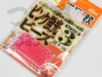  ささめ針 道具屋さん ピンク蛍光ビーズ 