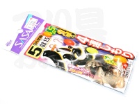  ささめ針 ハゼ4連しもり 4.5m 