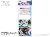  ささめ針 アジ一筋フラッシュレインボー 