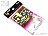  ささめ針 鬼楽 六面オモリ 寄せフック 