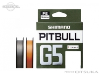 シマノ ピットブル - G5 # スティールグレイ 1.2号 22.8lb