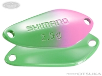 シマノ カーディフ - サーチスイマー #001 グリーンピンク 2.5g