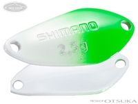 シマノ カーディフ - サーチスイマー #002 ホワイトグリーン 2.5g