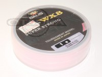 YGK よつあみ WX8 GESOX - 120m巻 ピンク 1号(16lb)