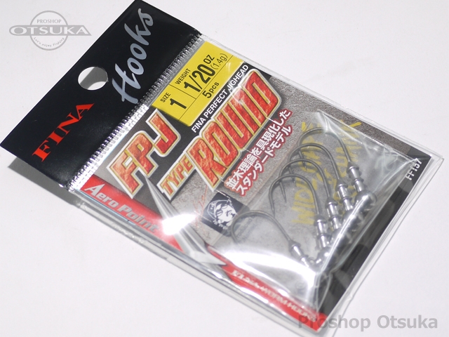 ハヤブサ バス Fpjジグヘッド タイプラウンド 1oz 1 プロショップオオツカ
