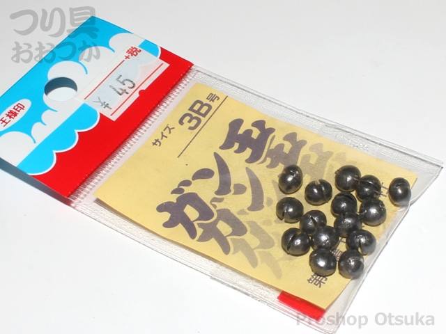 第一精工 ガン玉 小袋 3b オモリ オモリ サルカン 天秤 仕掛 つり具おおつか