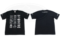 オオツカオリジナル オリジナルTシャツ - トラウトショップXエリアメーカーコラボTシャツ #ブラック M
