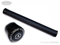 アングロ アルミチューブ -  PS535 #ブラック 全長363mm 外径63mm　内径61mm