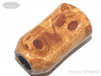  わたらせ樹脂工房 ウッドノブ 