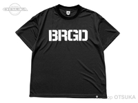 バスブリゲード Tシャツ - BASS ドライ ビッグ #ブラック/ホワイト Mサイズ